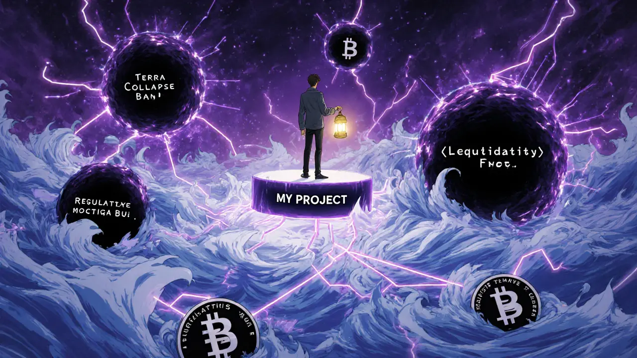 Systematic Risk Management Approach in Blockchain