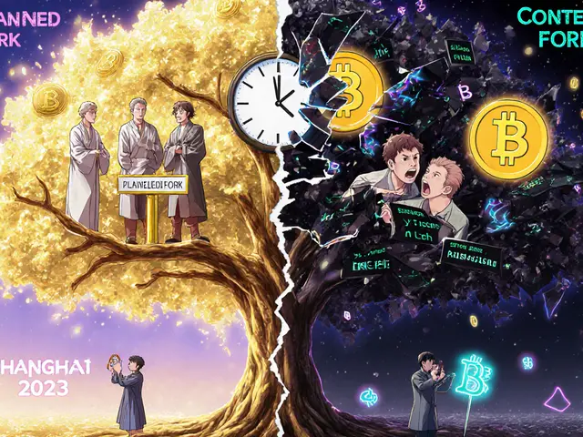 Understanding Contentious vs Planned Forks in Blockchain