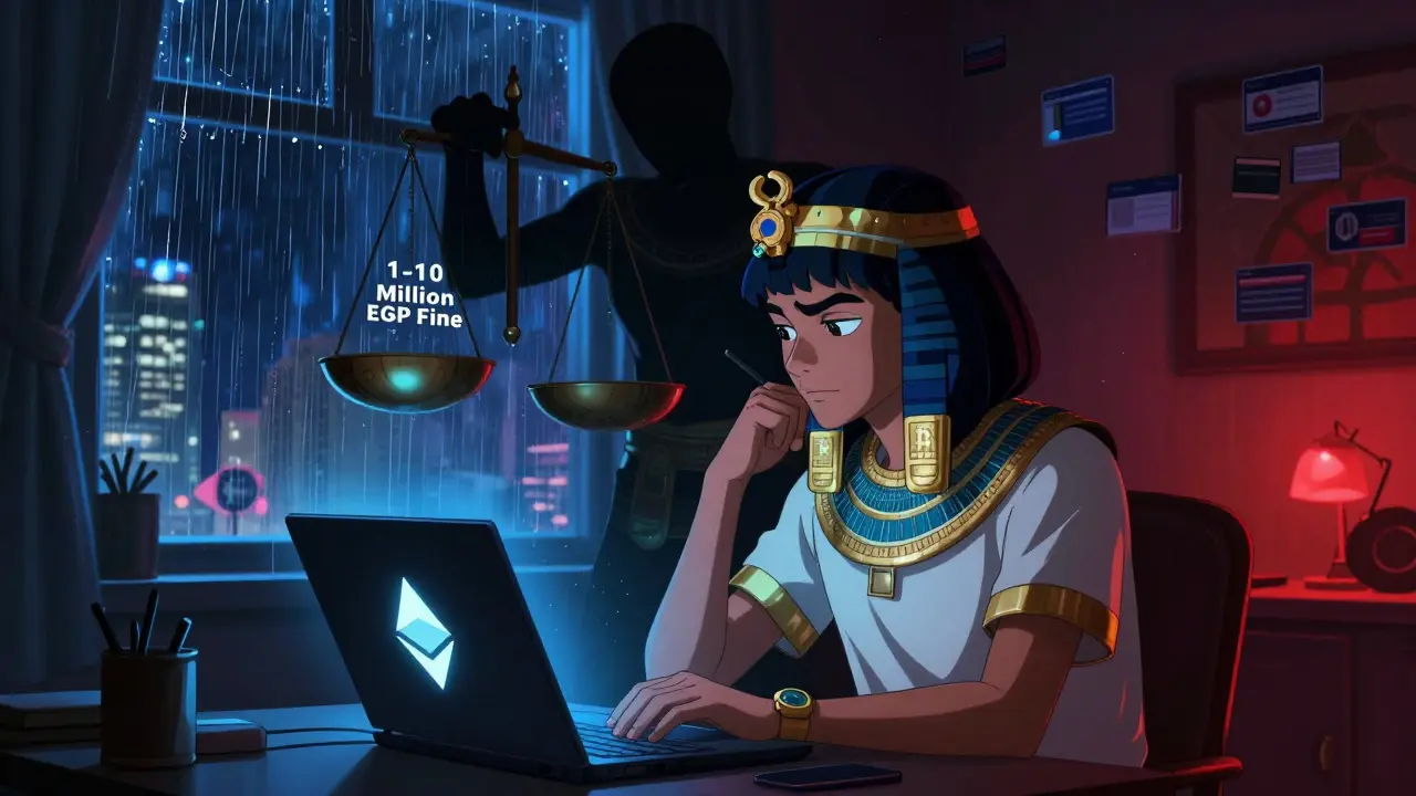 1-10 Million Pound Fines for Crypto Trading in Egypt: What You Need to Know