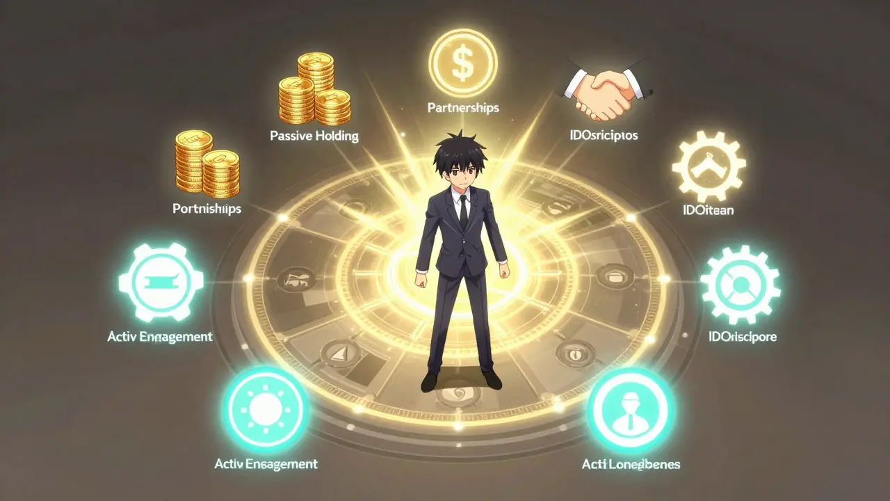 Holographic wheel showing how active engagement boosts ScaleSCORE
