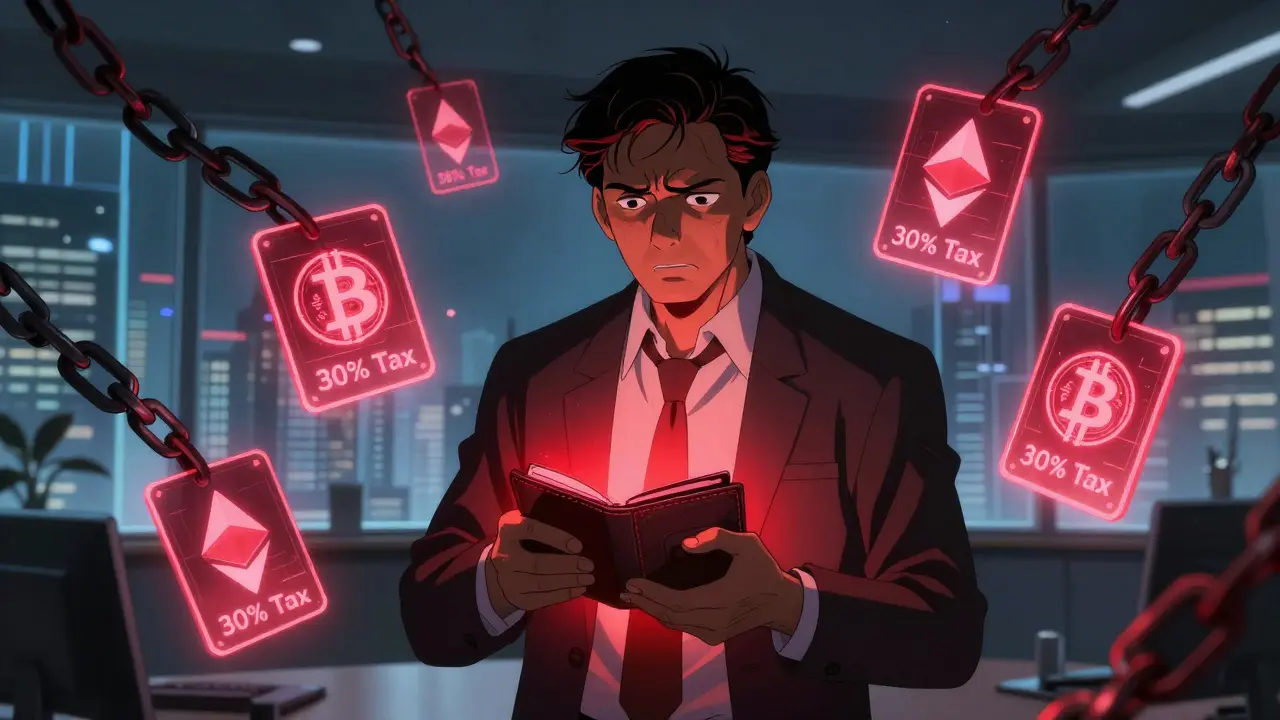 NRI Crypto Tax Rules 2026: No Exemptions, Just Limits