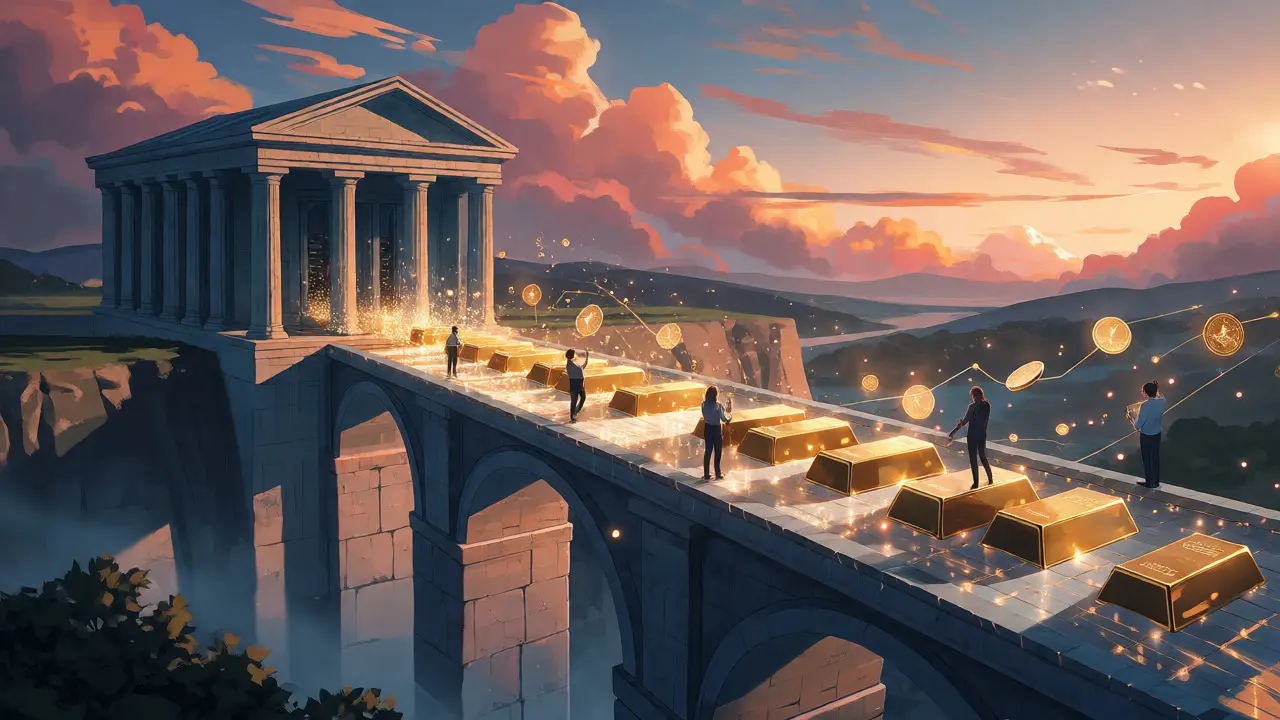 Anime scene depicting Hyperliquid USDH backed by US Treasuries and yield
